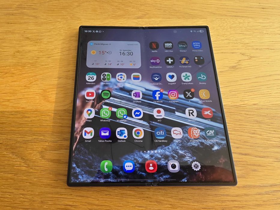 Samsung Z Fold 6 Navy Gwarancja stan IDEALNY etui Thinborn