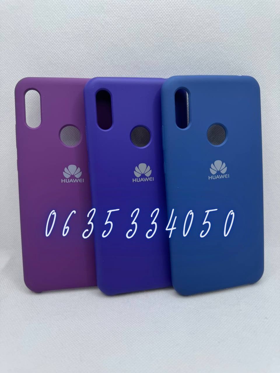 Брендовый чехол бампер для Huawei Y6 2019 Honor 8а 8A софт тач чохол