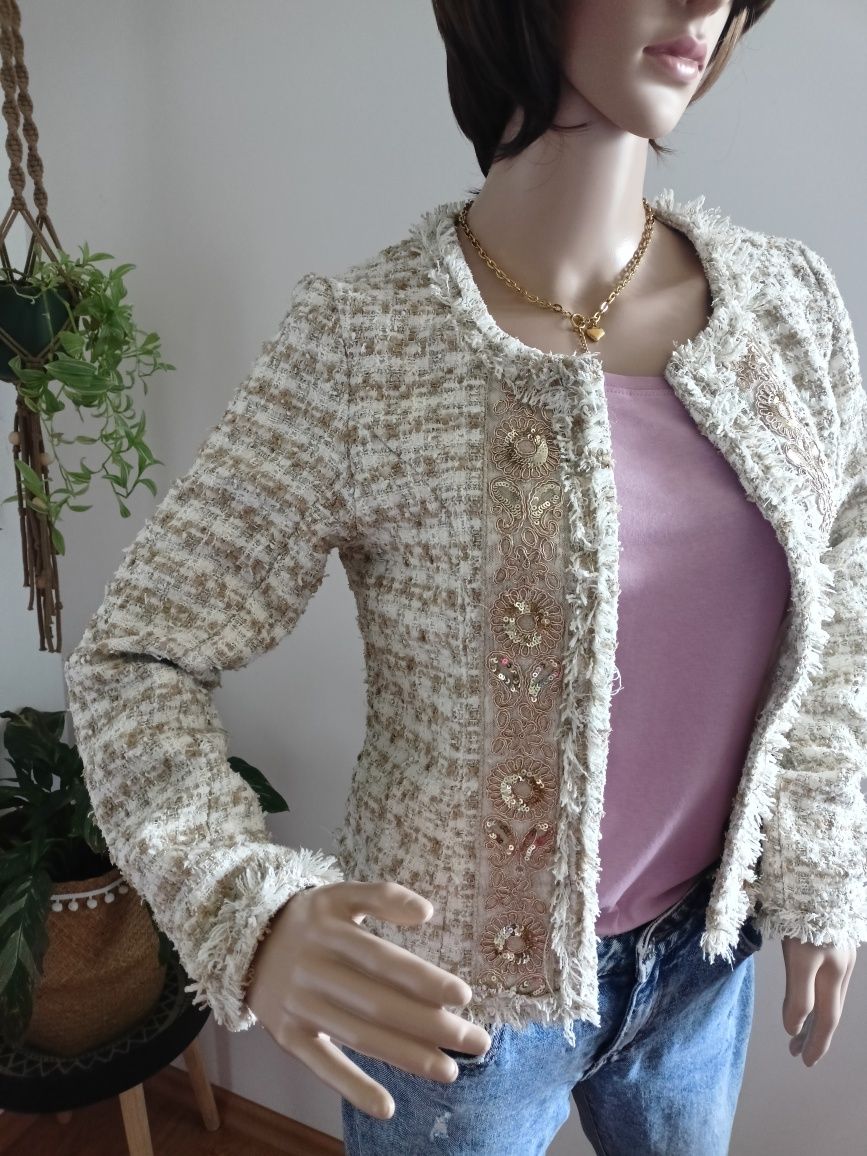 Elegancka marynarka Buch Copenhagen 65% bawełna