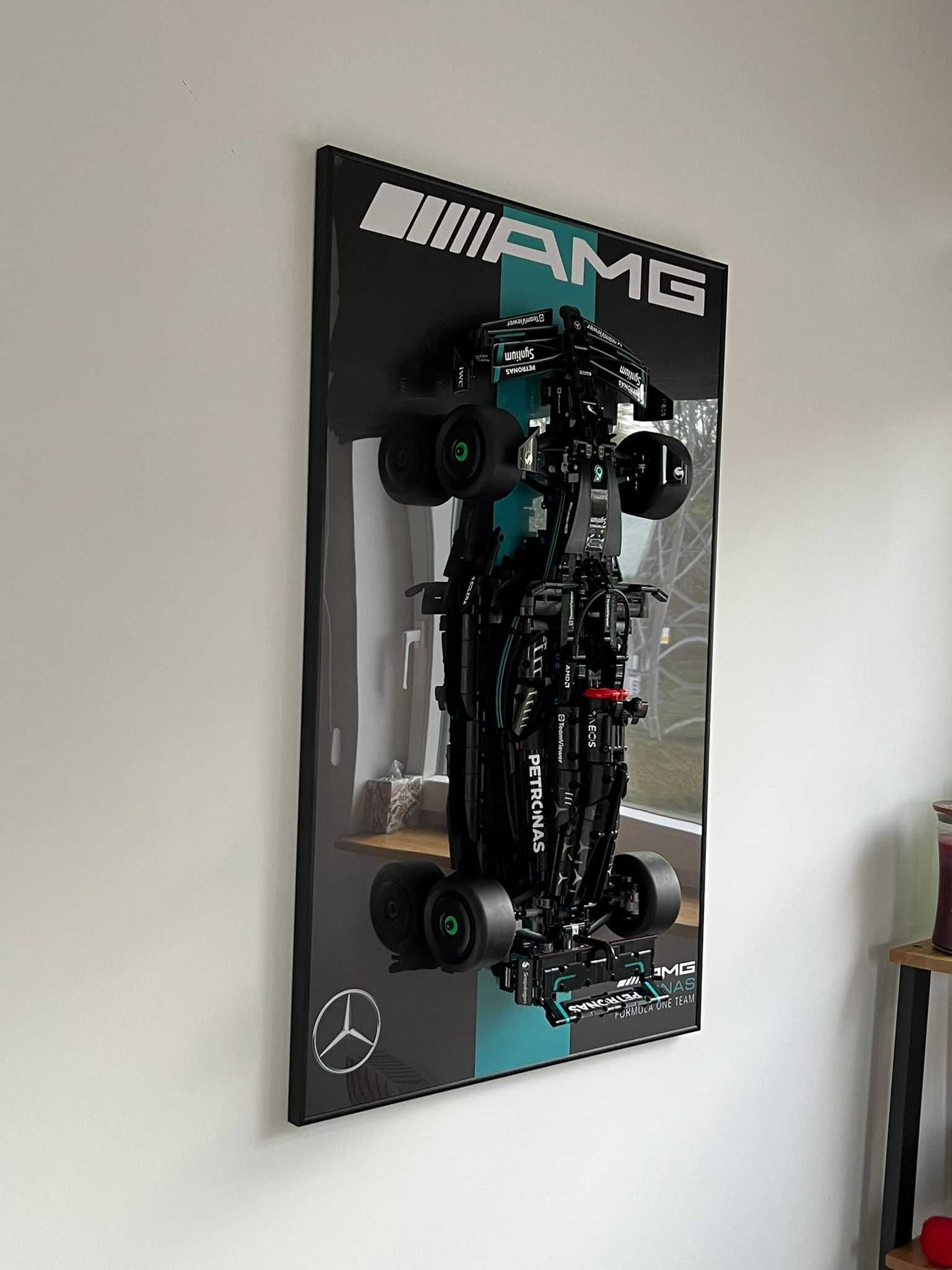 Ramka do ekspozycji ściennej F1 LEGO Mercedes 42171