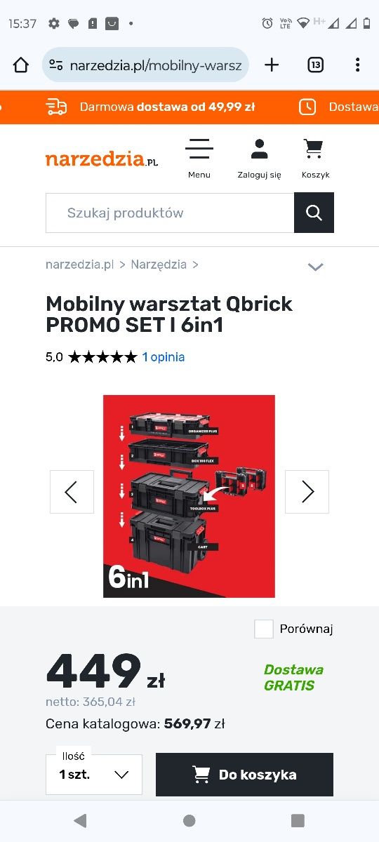 Zestaw skrzynek qbrick