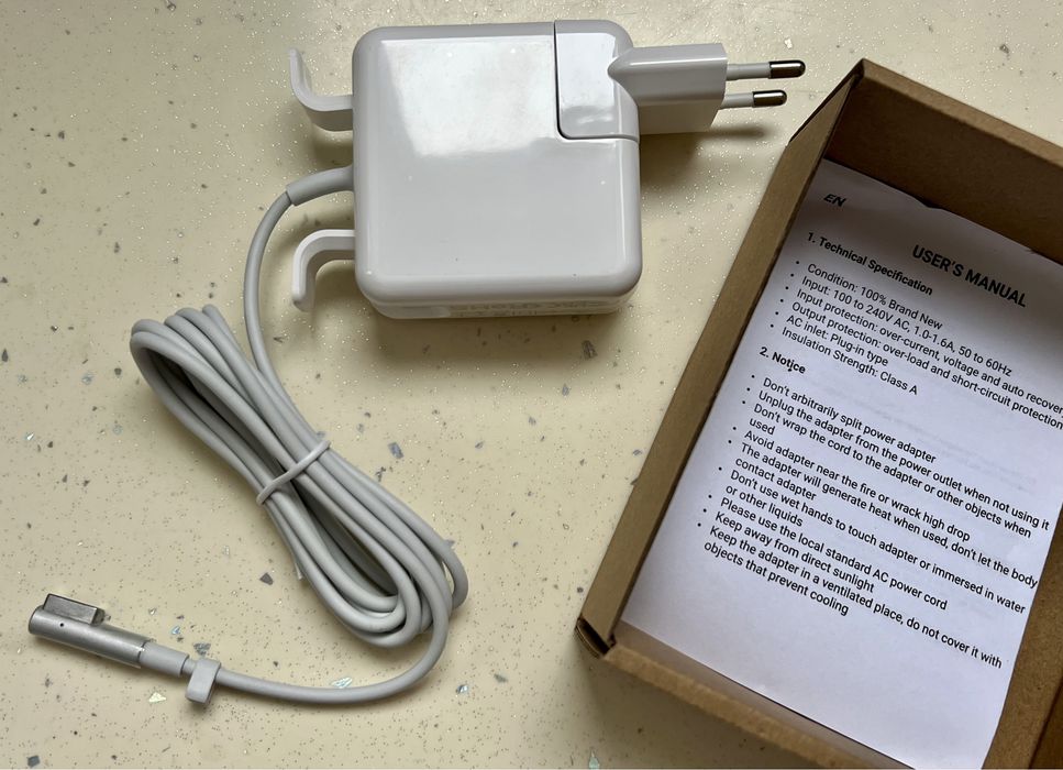 Нова Зарядка блок MacBook Air MagSafe 1 45W Макбук