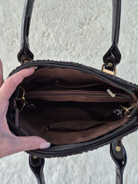 Śliczna czarna torebka damska