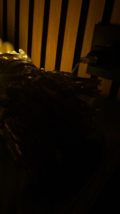 Luz de natal com 200 LED's 20 metros + fio  interior ou exterior