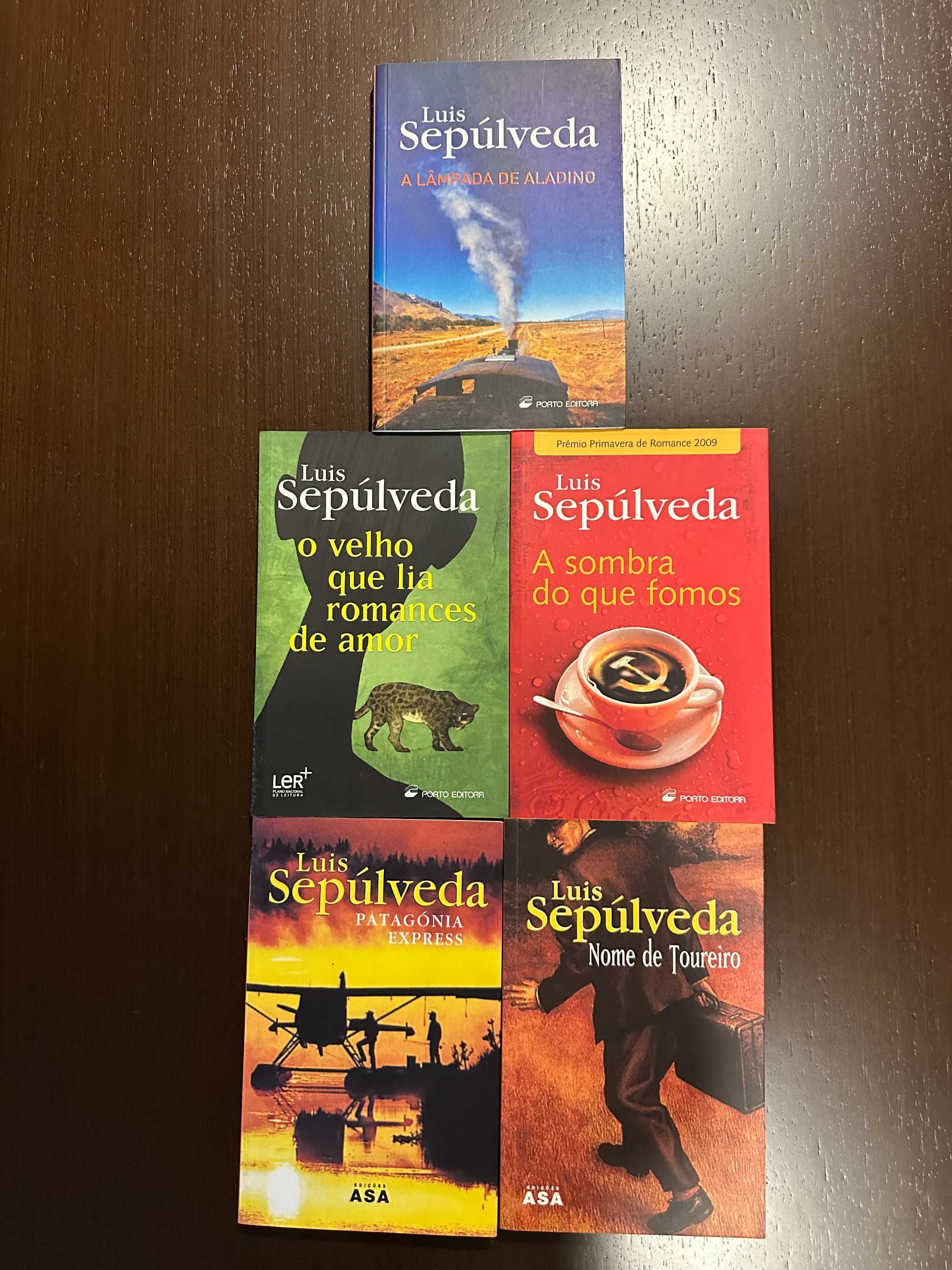 5 Livros Luís Sepúlveda