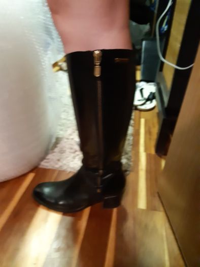 Kozaki oficerki Prima Moda 39 idealne skóra gratis wysyłka