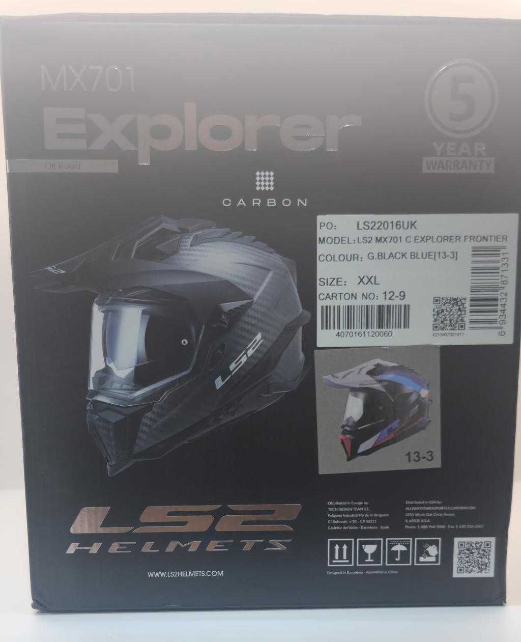 Capacete LS2 MX701 C Explorer Frontier