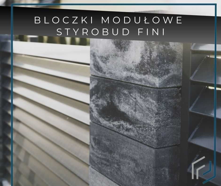 PROMOCJA !! Bloczek ogrodzeniowy Modułowy ogrodzenie FINI STYROBUD