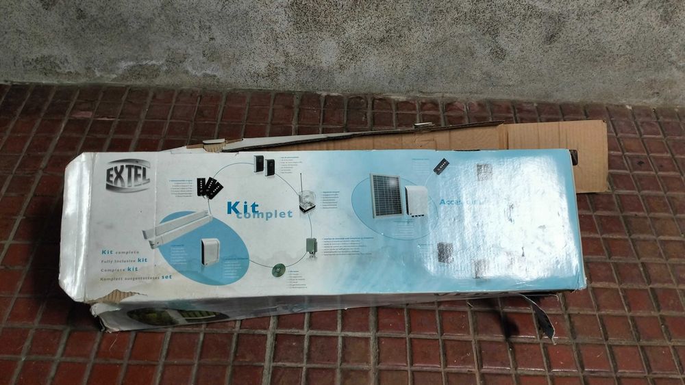 Kit Braços/Automatismo de Portão Extel