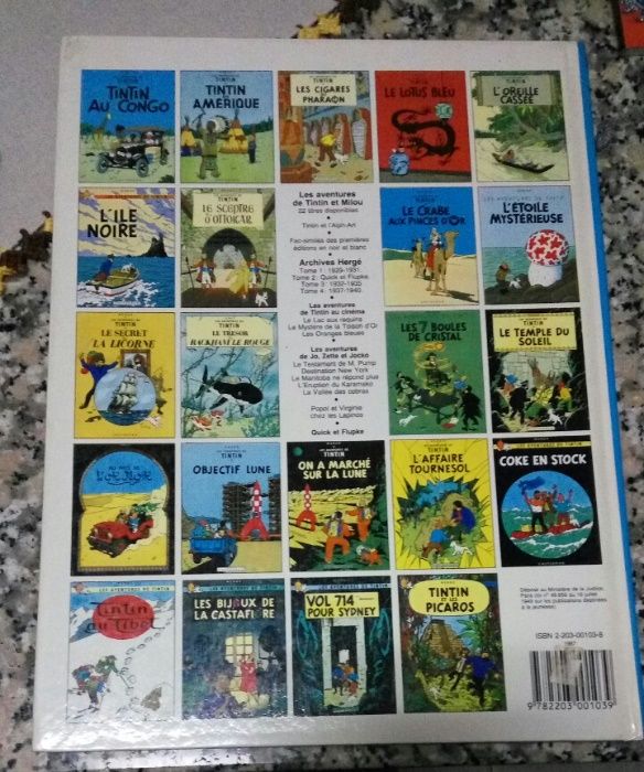 Banda desenhada Les aventures de Tintin : Les Cigares du pharaon