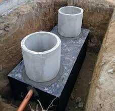 Бетонні круги кільця залізобетонні Септик під ключ квадратиКаналізація