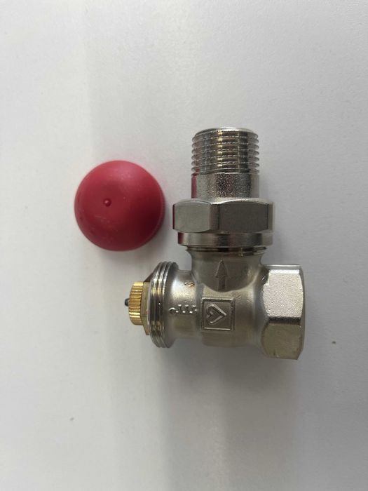 Термостатичний клапан кутовий Герц (Herz)