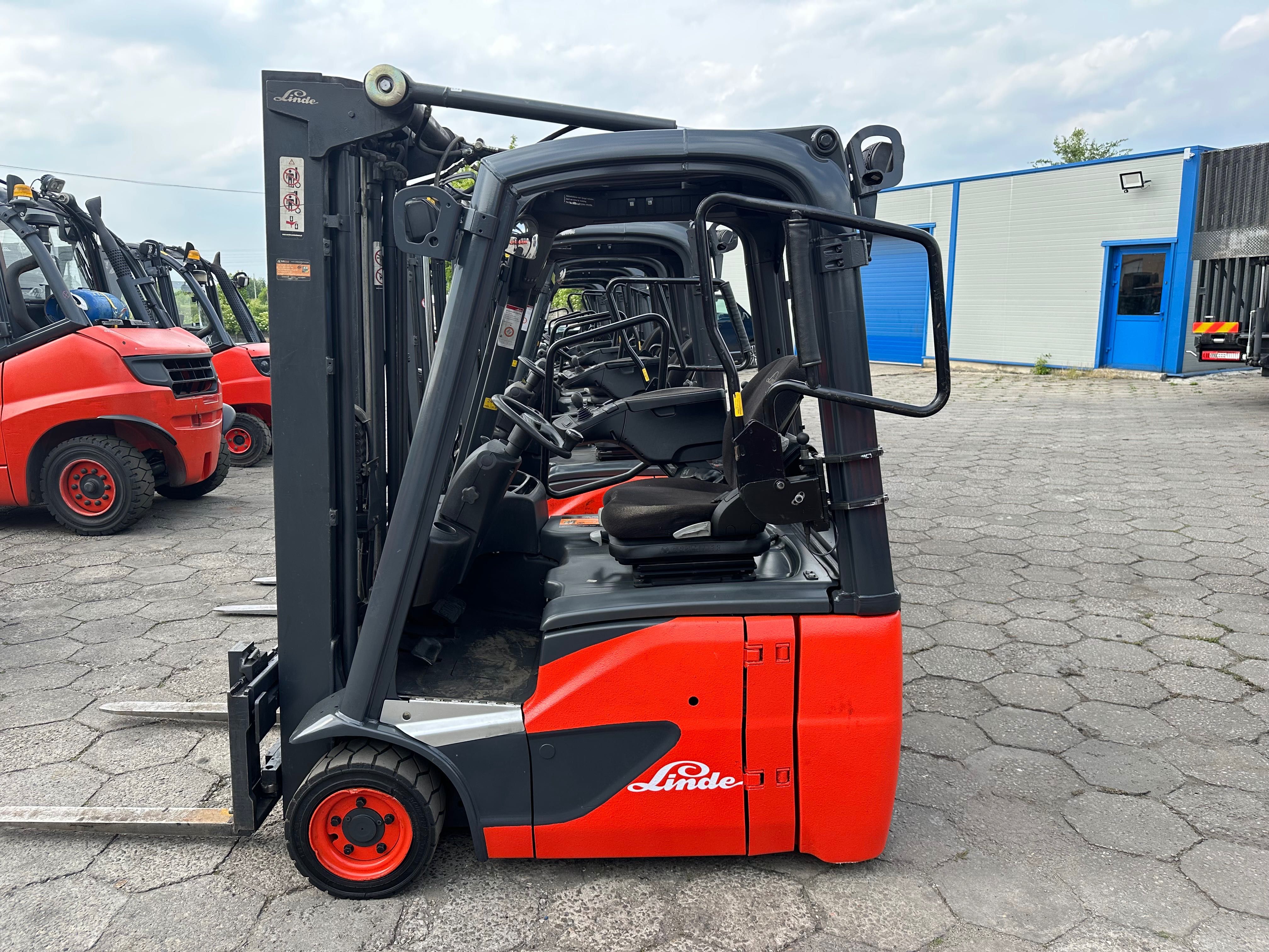 Wózek Widłowy Linde E14, Triplex 4,6 M  , 2018 rok , 386