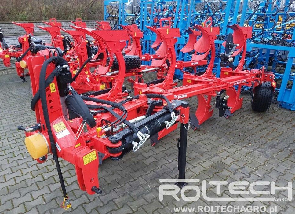 Pług Obrotowy Obracalny AKPIL KM180R 3 4 5 KM180HP Resor Hydraulika
