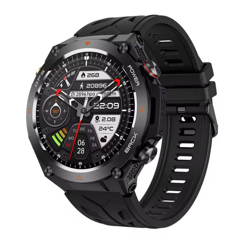 Smartwatch 412*412 Colmi v75 gps ios android bateria 650 mAh