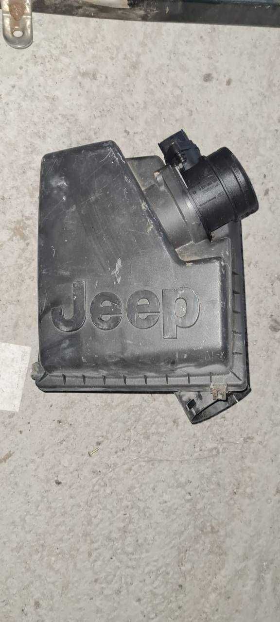 Jeep wj 4.0 2.7 obudowa filtra powietrza lusterko przełącznik