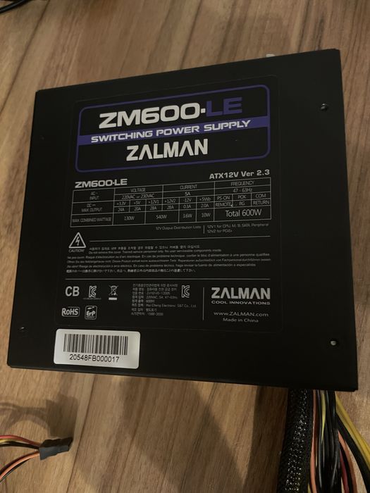 Zalman Zm600-LE 600w