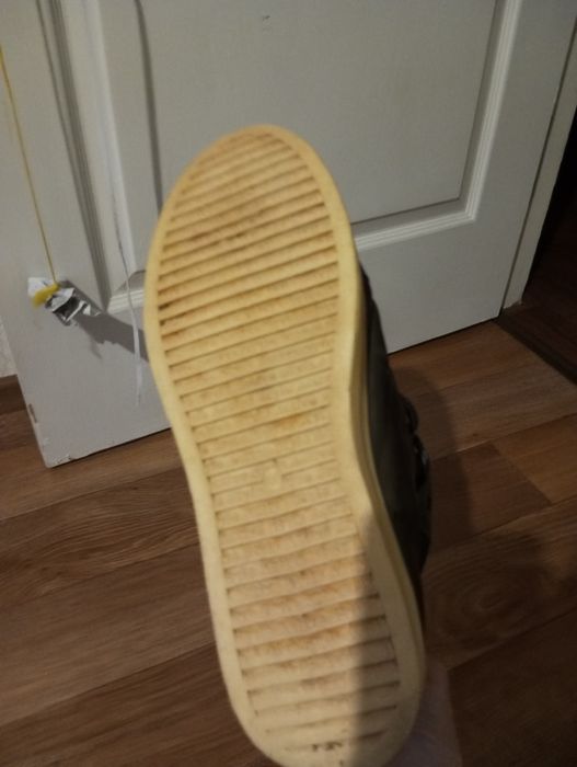 Ботинки мужские, кожаные, зима