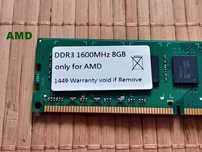 DDR3 AMD 8GB OnLy For AMD 12800