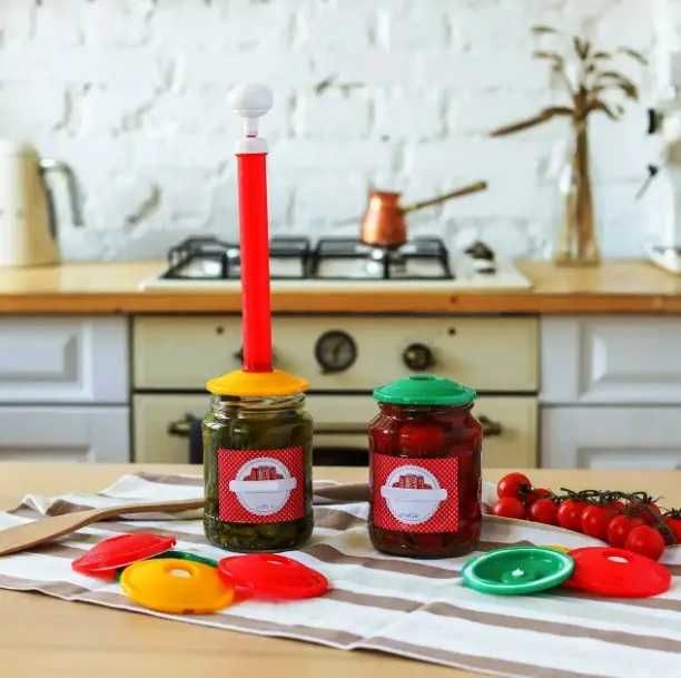 Вакуумні кришки, Кришки для консервації, Кришки для банок