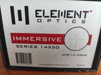 Luneta celownicza pryzmatyczna Element Optics Imersive 14x50.