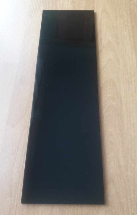 Szyby czarne 28 sztuk szyby nowe 49 x 14 x 0,6 cm