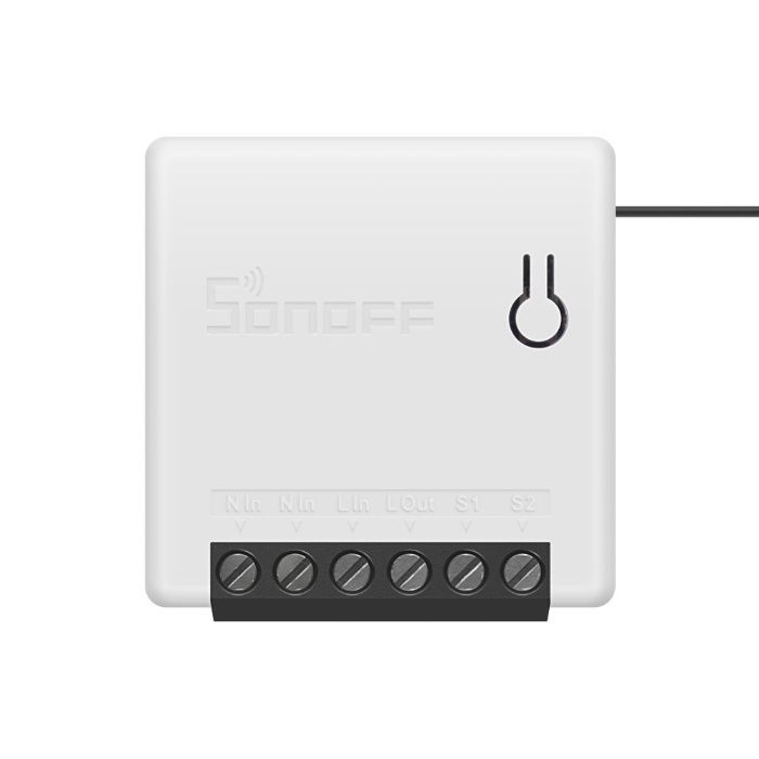 Automação sonoff mini relé interruptor wi-fi