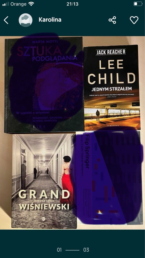 Lee Child „Jednym strzałem” i J. L. Wiśniewski „Grand”