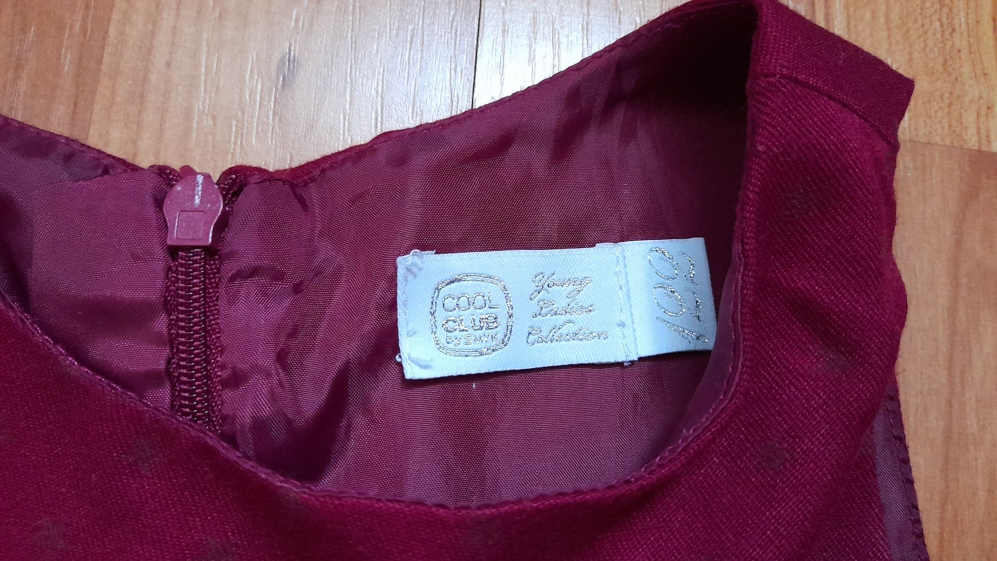 Sukienka dziewczęca świąteczna/elegancka 122 Coolclub Smyk