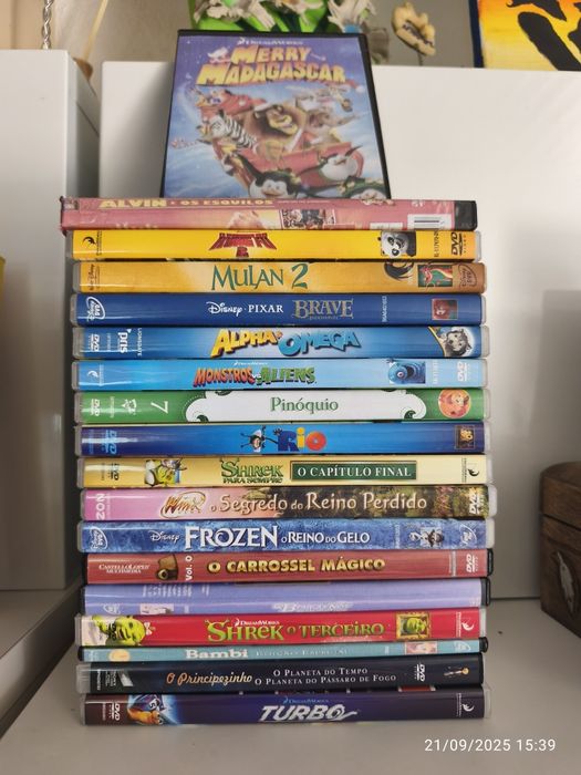 CD 's de filmes Infantis