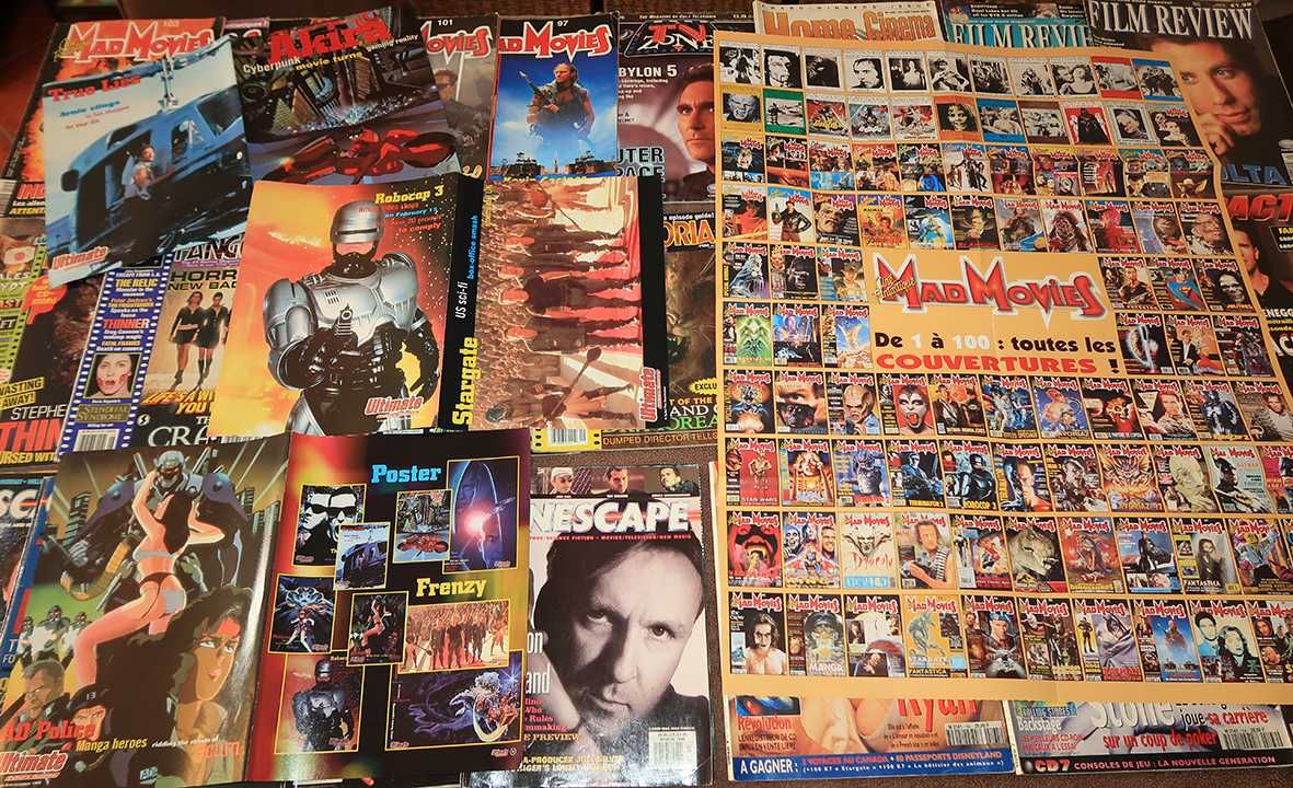 Revistas antigas vintage cinema filmes jogos e posters
