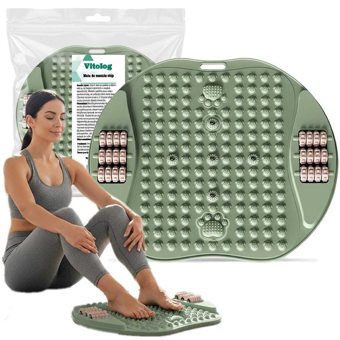 Mata do Akupresury Masażu Stóp z Kolcami Masującymi Sensoryczna