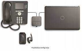 Plantronics MDA200 adapter hub  USB PC / TEL stacjonarny CISCO , AWAYA