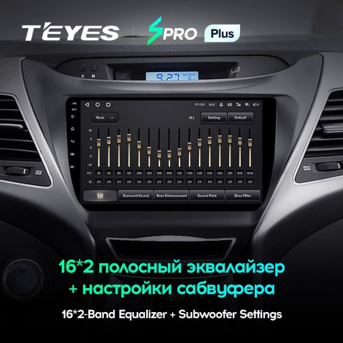 Штатная магнитола Teyes SPRO Plus Hyundai Elantra 5 (2011-2015)