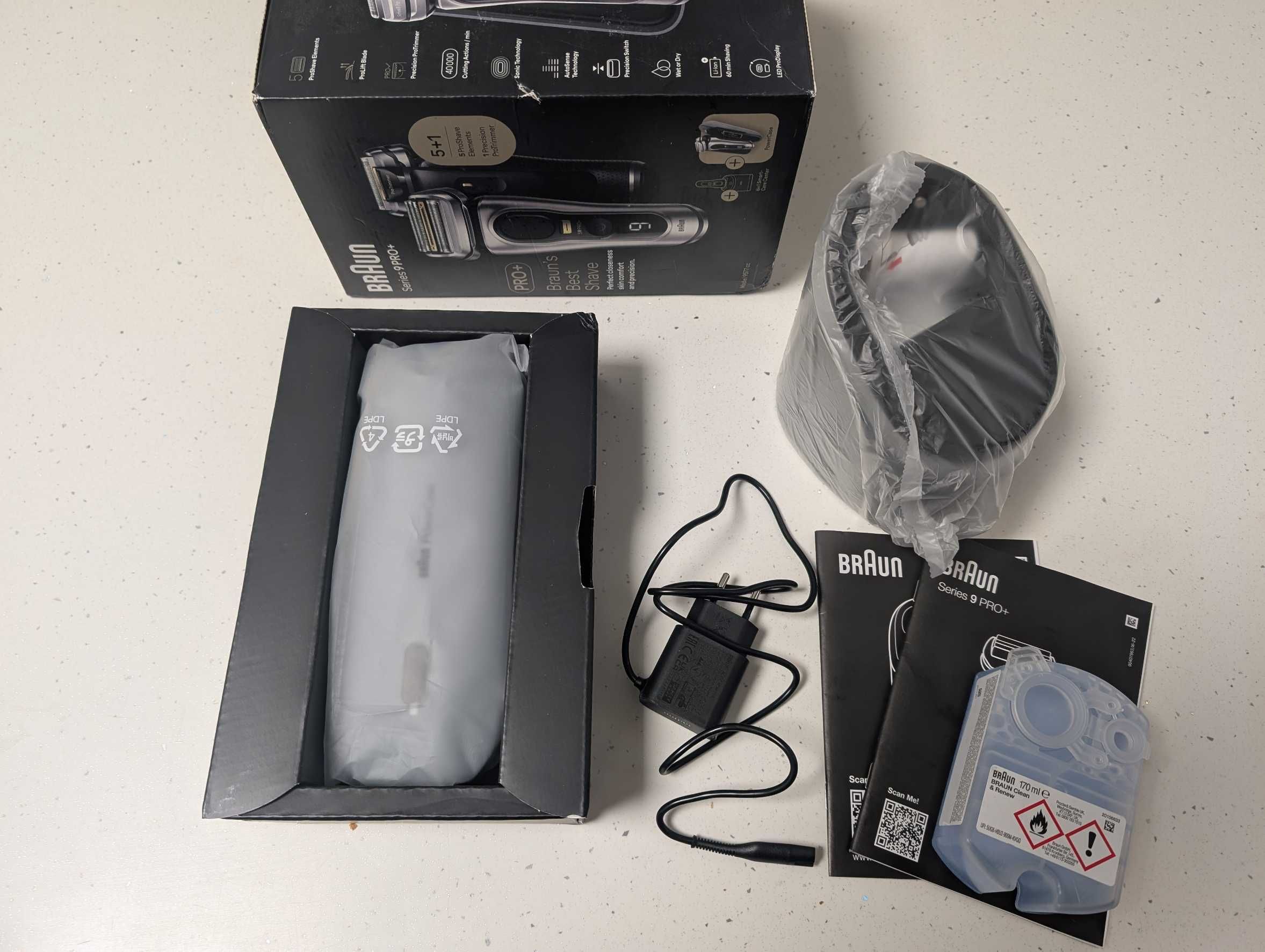 Braun Series 9 PRO+ Model 9577cc – NOWA, z PowerCase i SmartCare!