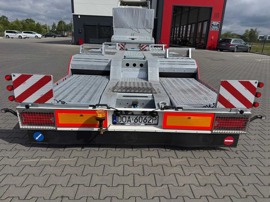 Wynajem naczepy niskopodwoziowej, lawety, transport