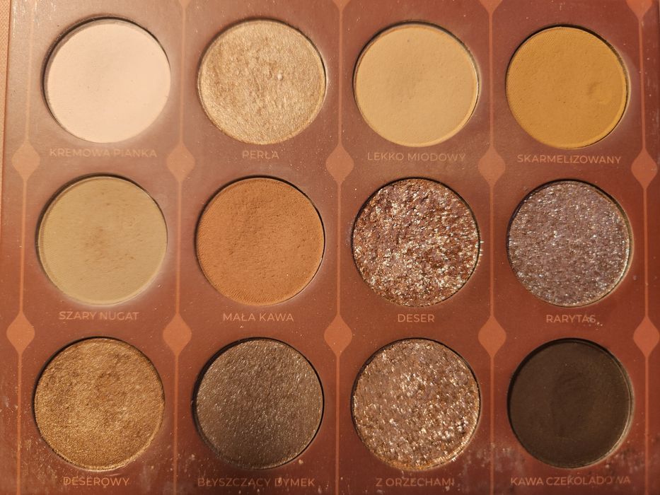 Glamshop Nugatowa paleta cieni