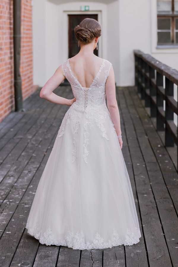 Suknia ślubna Agnes Bridal Dream 38 + długi WELON GRATIS