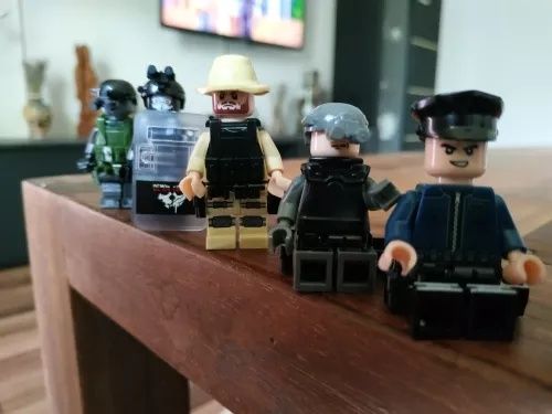 Minifiguras SWAT compatíveis Lego