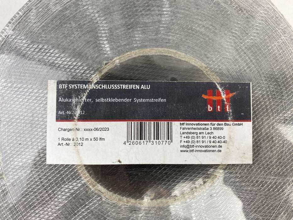 Taśma alumuniowa 10cm x 50m niemiecka