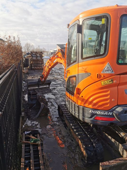 Doosan dx27z 2.7t minikoparka 2016r 1 wł. W Pl faktura VAT