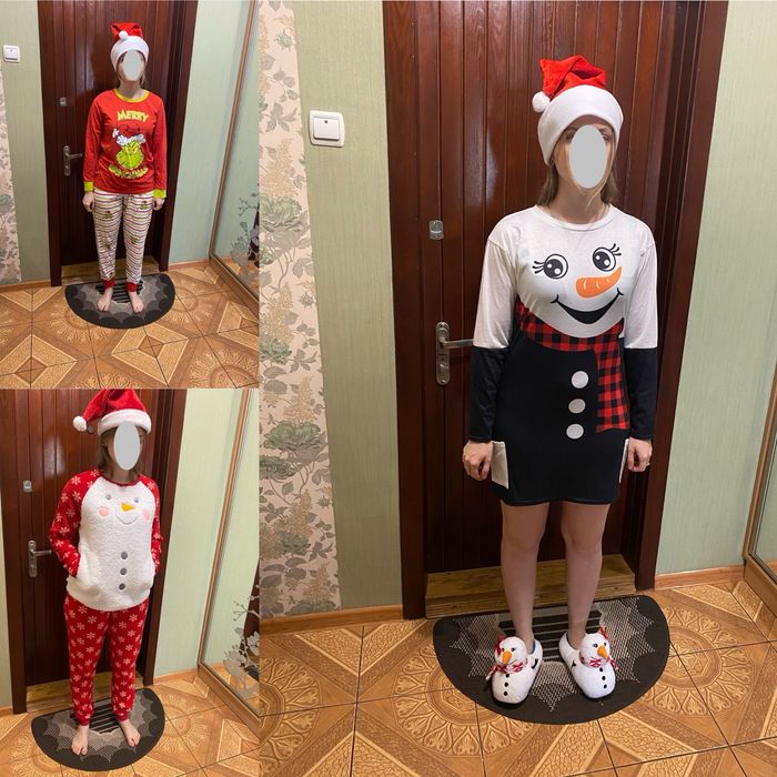 Костюми новорічні Ельфа, Санти ,  Сніговика для підлітків або дорослих