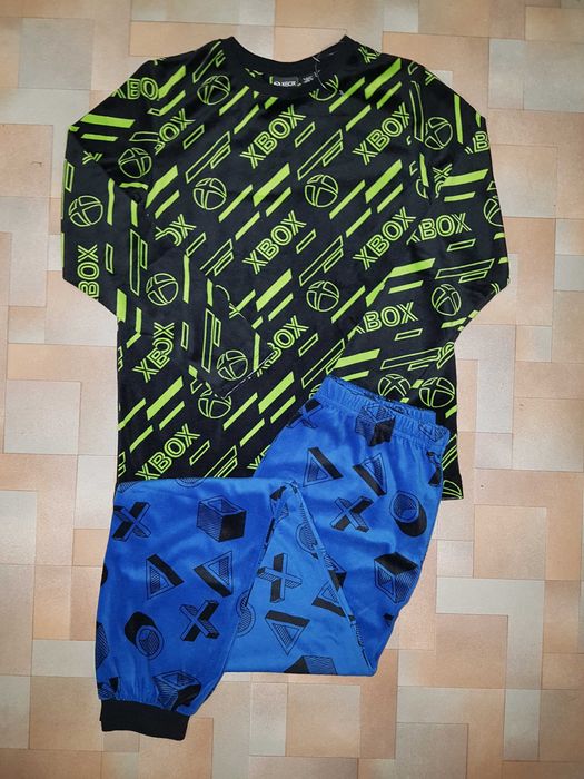 Теплый комплект велюр Xbox, PlayStation Primark 9-11 лет 140-146 см