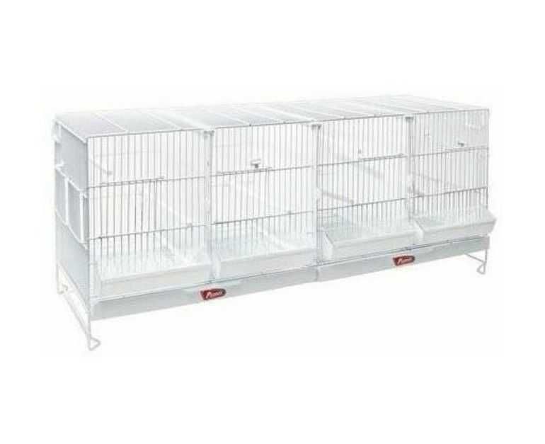 NOVO - Viveiro de criação p/ pássaros 100cm Branca - PEDRÓS