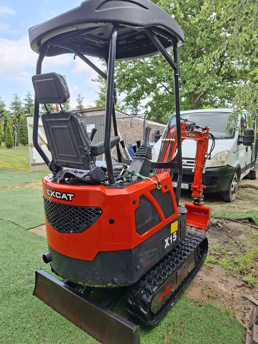 Minikoparka 1,5 t joystick