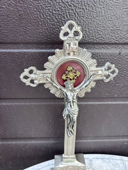 krzyż krucyfiks retro prl