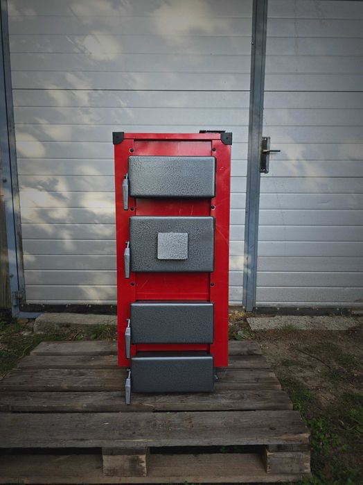 Ekologiczny kocioł piec na drewno węgiel chrust 12kW różne moce