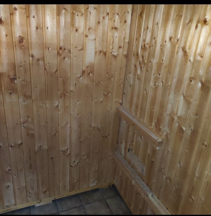 Sauna fińska używana wewnętrzna