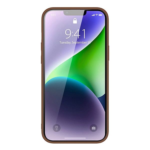 Dux Ducis Yolo etui iPhone 14 Plus elegancki pokrowiec ze skóry ekolog