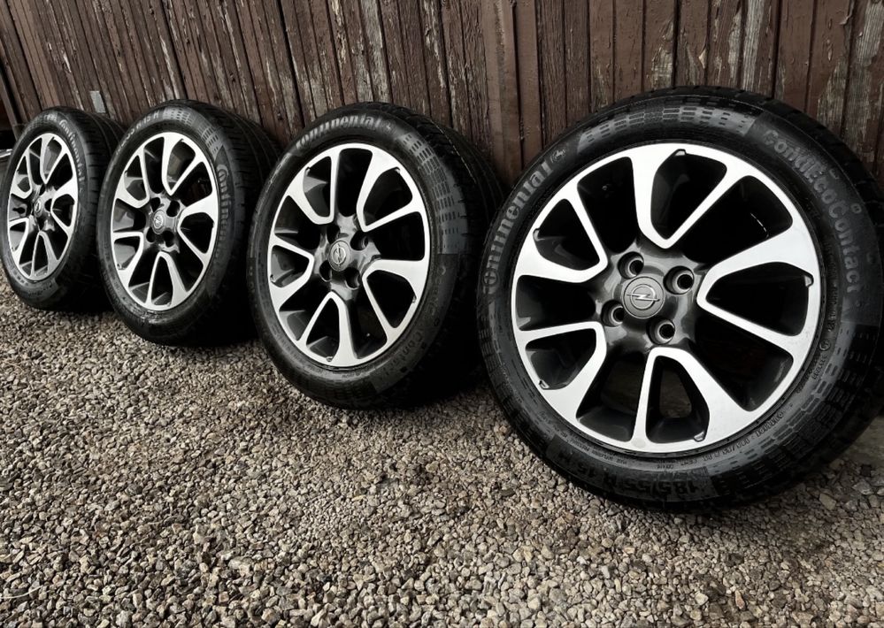 Felgi 15 4x100 *Opel *Oryginał *Idealne *TMPS *Continental